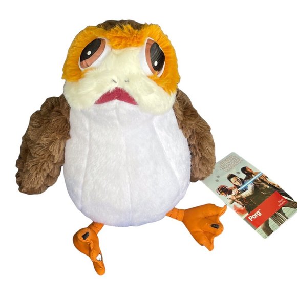 Disney Store Star Wars The Last Jedi Porg Owl Plush - Picture 3 of 7